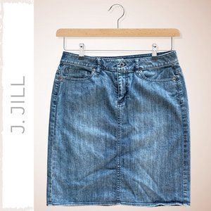 J. Jill Denim Skirt